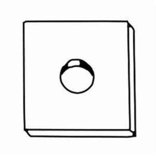 Kindorf® H-119-D 100 Square Washer, 1/2 in Nominal, 1/4 in THK, Steel