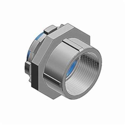 T&B® Bullet® 372 Threaded Hub Connector, 1 in, For Use With Rigid/IMC Conduits, Steel, Electro-Zinc Plated