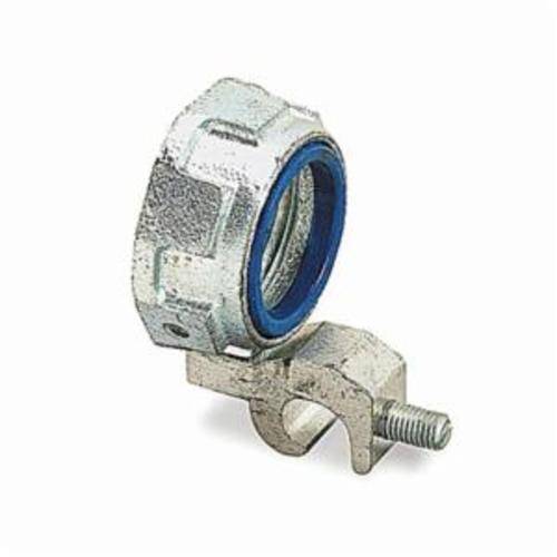 T&B® 3877 Insulated Threaded Grounding Bushing With Aluminum Lug, 3 in Trade, 14 AWG Wire Min, 4 AWG Wire Max, 4.234 in Dia, Malleable Iron