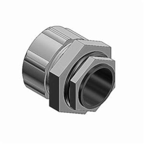 T&B® 5362 Insulated Straight Conduit Connector, 1/2 in Trade, Steel, Electro-Zinc Plated