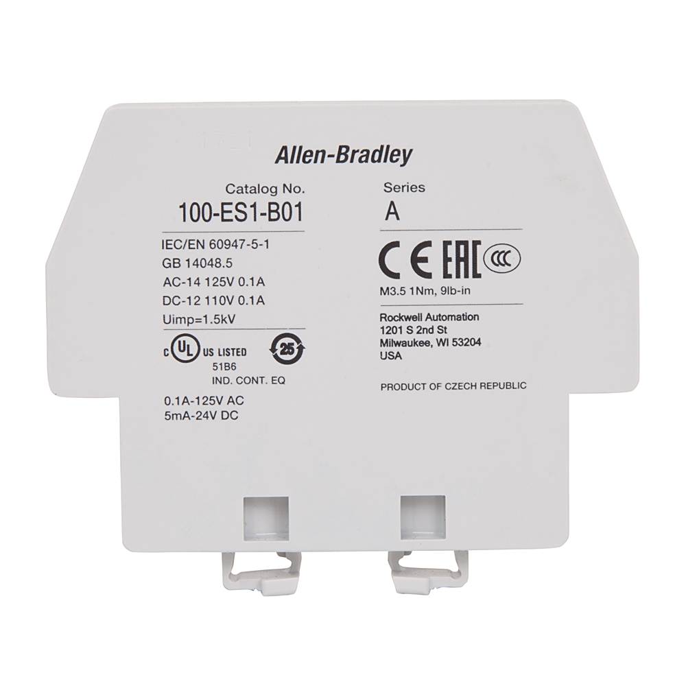 Allen-Bradley Auxiliary Contact 1 NO 1 NC