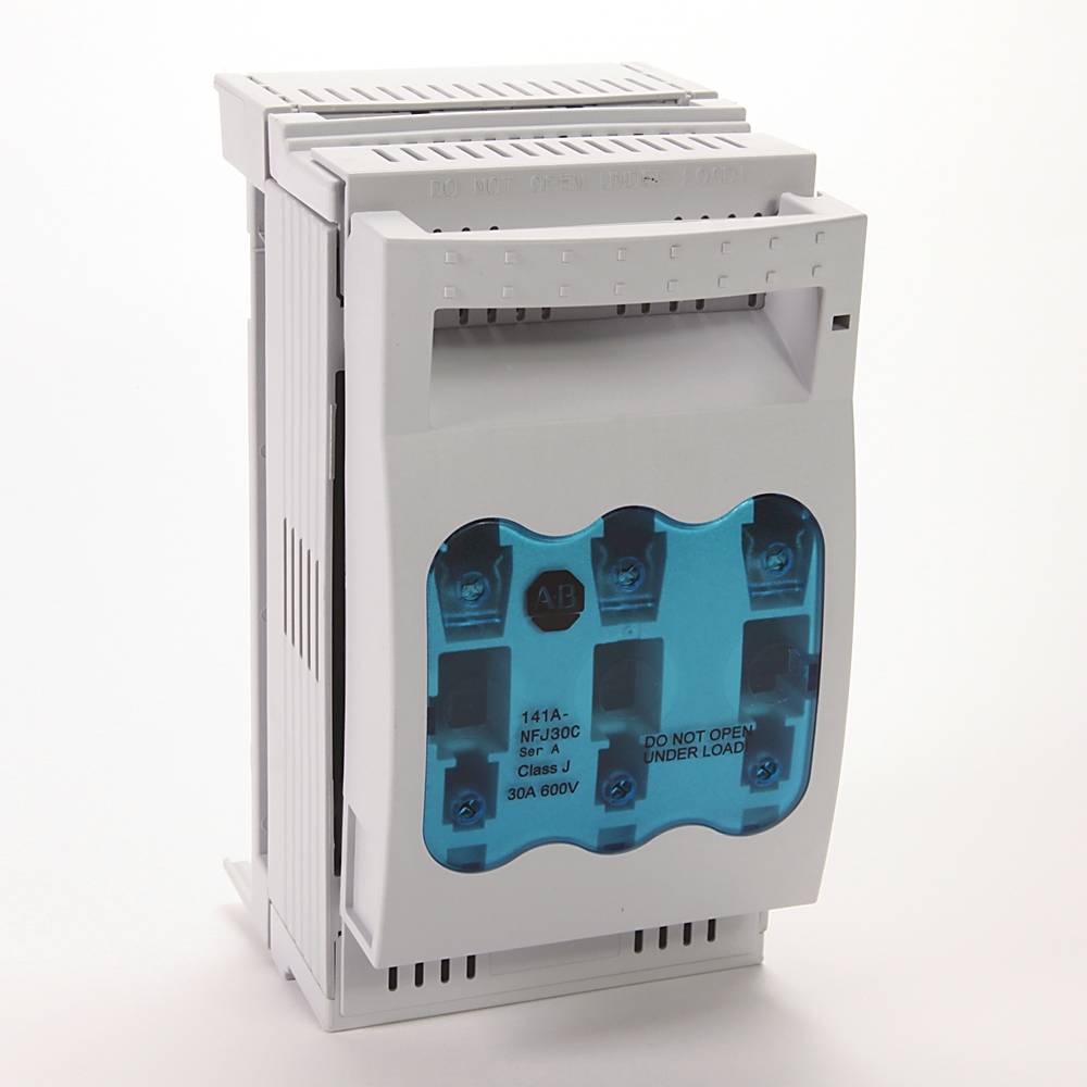 Allen-Bradley MCS Class J 30 A 600V Bus Bar Fuse Base