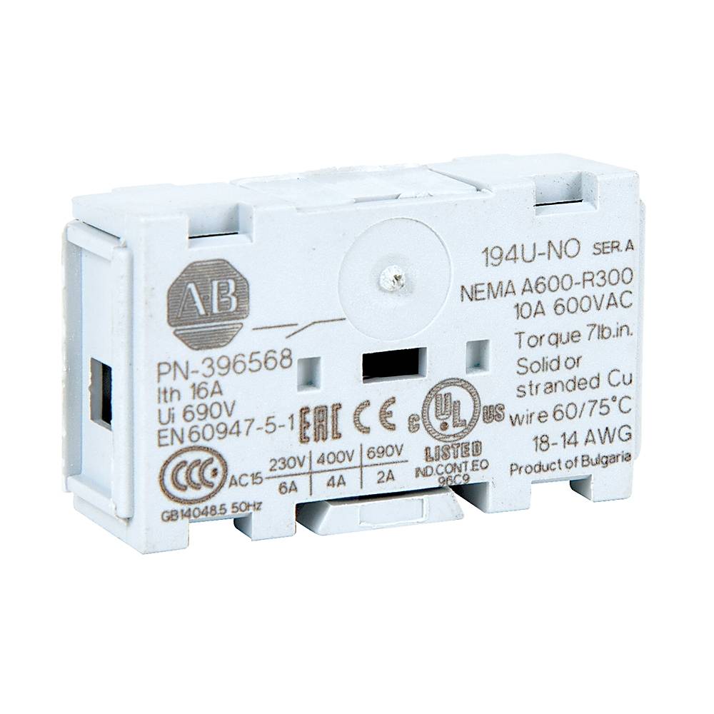 Allen-Bradley 194U Auxiliary Contact