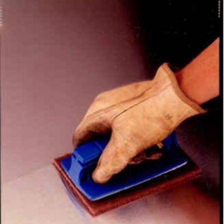 9" x 6" x 0.25", 3M 7447 Scotch-Brite™ Abrasive Hand Pad, Maroon