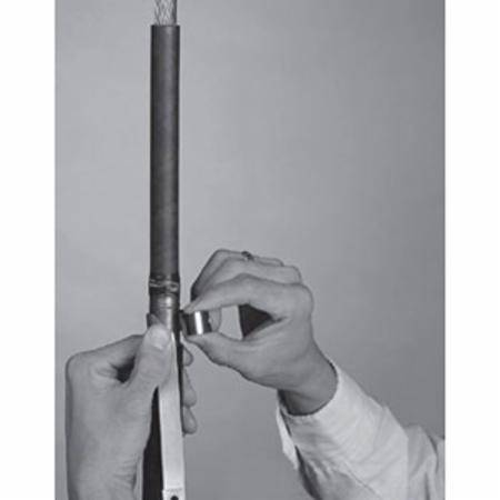 4.75" x 0.31", 3M GS-1 Ground Strap Assembly, 8 to 3/0 AWG, 5 to 8kV