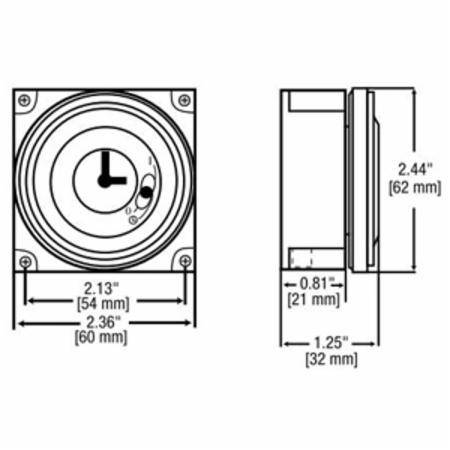 Intermatic Incorporated FM1STUZ-120U Electromechanical Timer Module