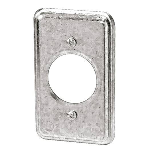 Iberville® BC11C2 11 Series Utility Box Cover, 1-19/32 in Dia, 2-3/8 in W, Steel