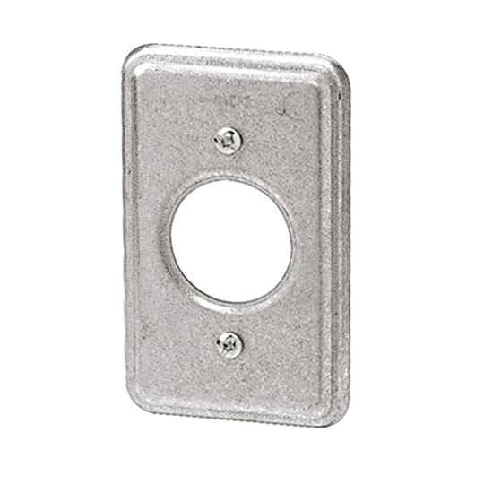Iberville® BC11-C-3 11 Series Utility Box Cover, 1-13/32 in Dia, 2-3/8 in W, Steel
