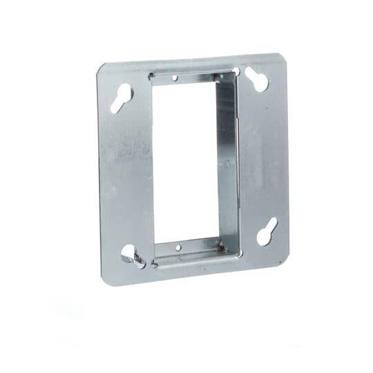 Iberville® BC52C49-3/4 Cornered Tile Cover, 4 in L x 4 in W, Steel