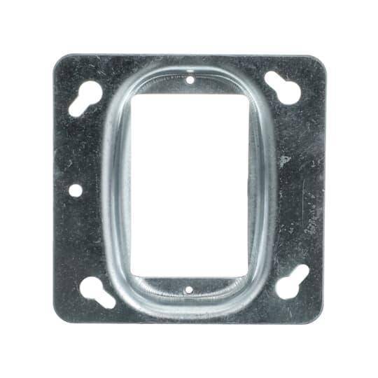 Iberville® BC52-C-13 1-Device Box Cover, 4 in L x 4 in W, Steel