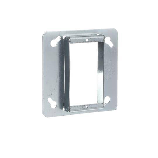 Iberville® BC52-C-49-5/8 1-Device Box Cover, 4 in L x 4 in W, Steel