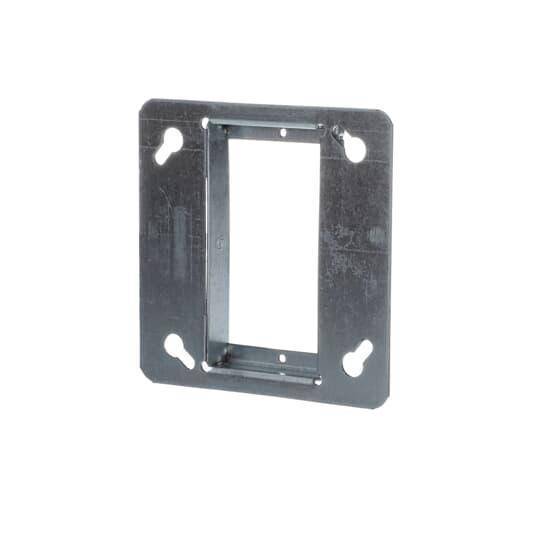 Iberville® BC52-C-49-5/8 1-Device Box Cover, 4 in L x 4 in W, Steel