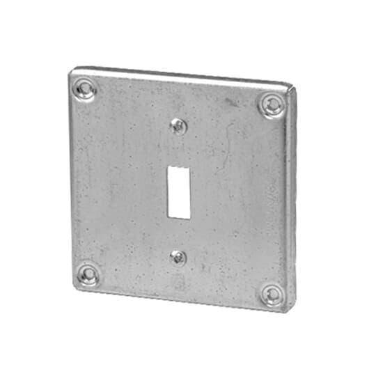 Iberville® BC8361 Surface Cover, 4 in L x 4 in W, Steel