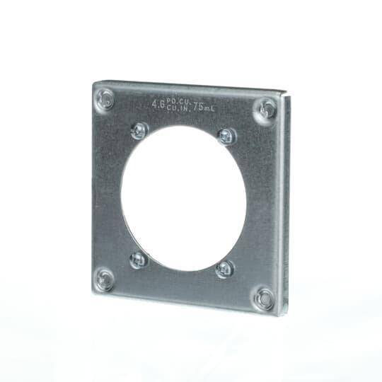 Iberville® BC8362 Surface Cover, 4 in L x 4 in W, Steel