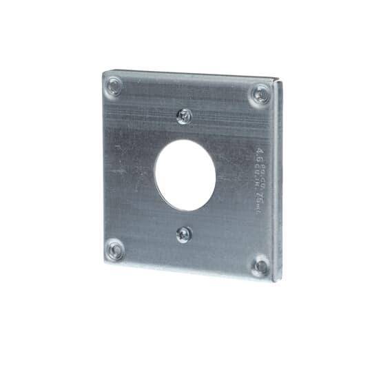 Iberville® BC8363 Surface Cover, 4 in L x 4 in W, Steel