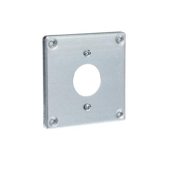 Iberville® BC8363 Surface Cover, 4 in L x 4 in W, Steel