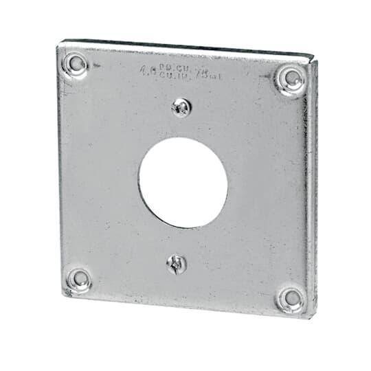 Iberville® BC8363 Surface Cover, 4 in L x 4 in W, Steel