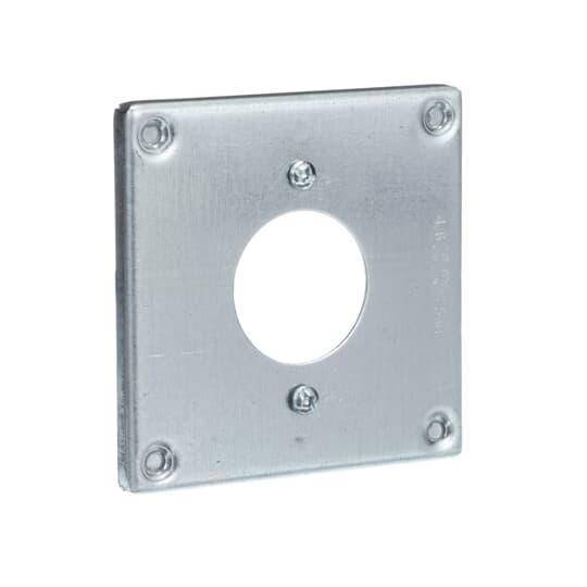 Iberville® BC8364 Surface Cover, 4 in L x 4 in W, Steel