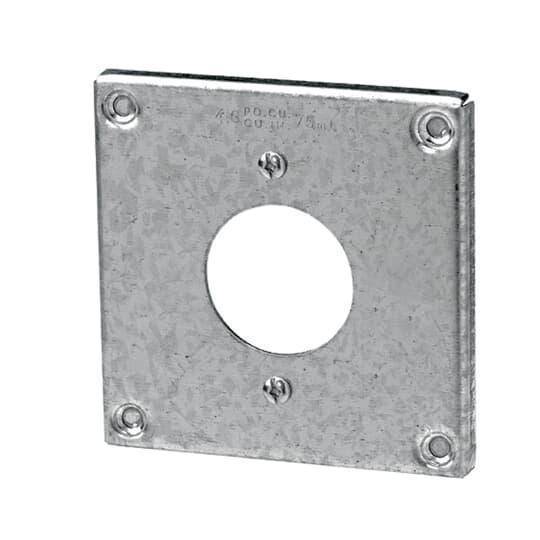 Iberville® BC8364 Surface Cover, 4 in L x 4 in W, Steel