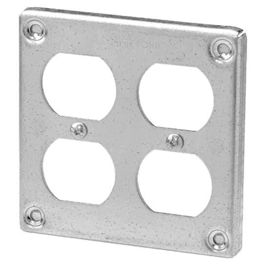 Iberville® BC8371 Surface Cover, 4 in L x 4 in W, Steel
