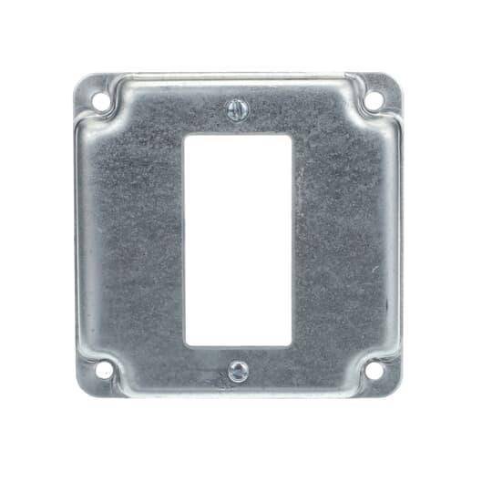 Iberville® BC8376 Surface Cover, 4 in L x 4 in W, Steel