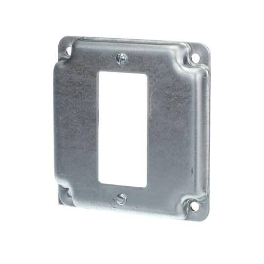 Iberville® BC8376 Surface Cover, 4 in L x 4 in W, Steel