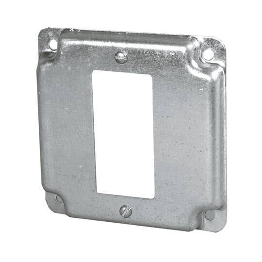 Iberville® BC8376 Surface Cover, 4 in L x 4 in W, Steel