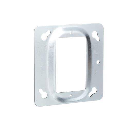 Iberville® CI52-C-10 1-Device Box Cover, 4 in L x 4 in W, Steel