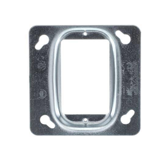 Iberville® CI52-C-14-5/8 1-Device Box Cover, 4 in L x 4 in W, Steel