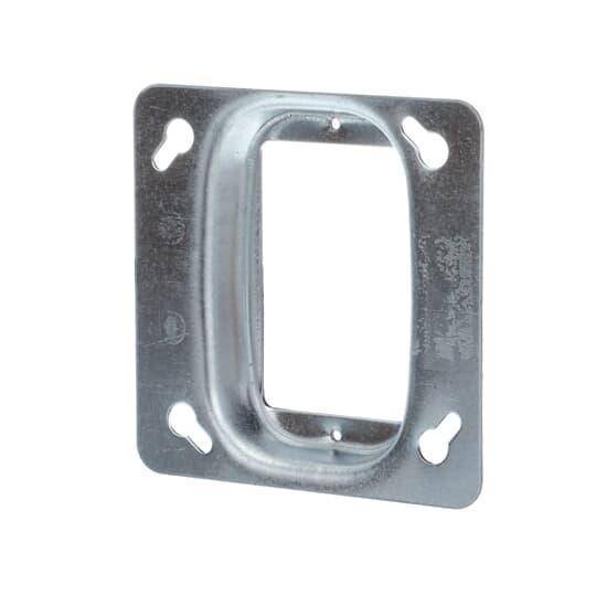 Iberville® CI52-C-14-5/8 1-Device Box Cover, 4 in L x 4 in W, Steel