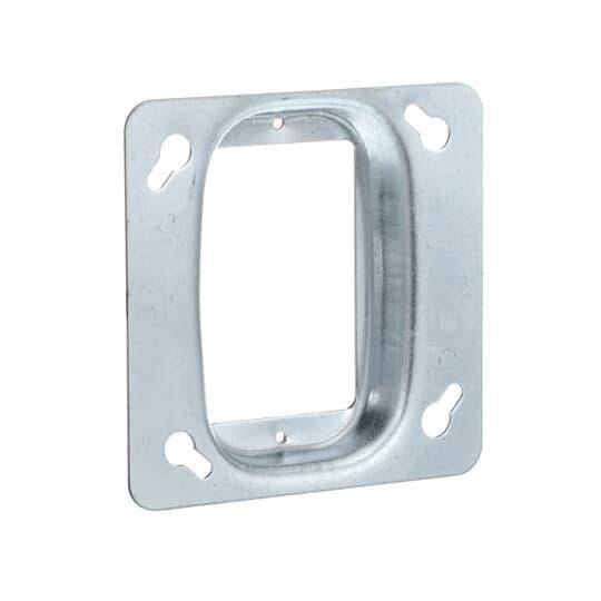 Iberville® CI52-C-14-5/8 1-Device Box Cover, 4 in L x 4 in W, Steel