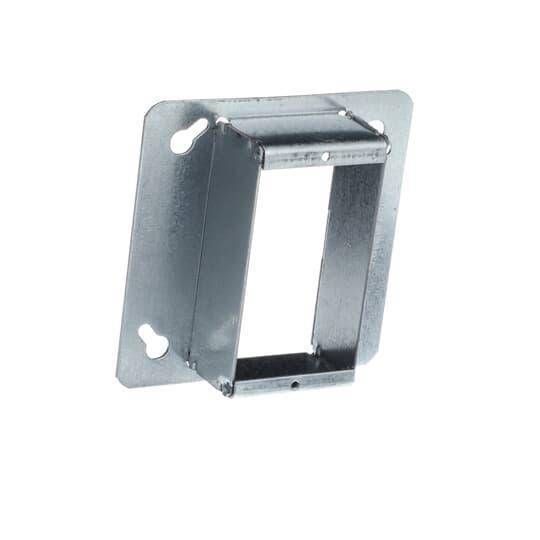 Iberville® CI52-C-49-1-1/4 1-Device Box Cover, 4 in L x 4 in W x 1-1/4 in D, Steel