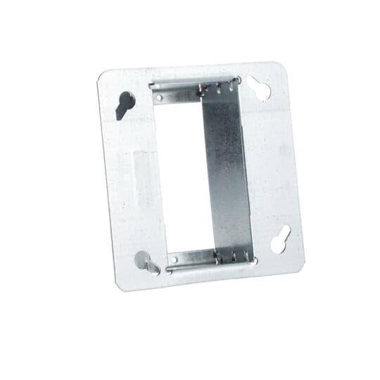 Iberville® CI52-C-50-1-1/2 1-Device Box Cover, 4 in L x 4 in W x 1/2 in D, Steel