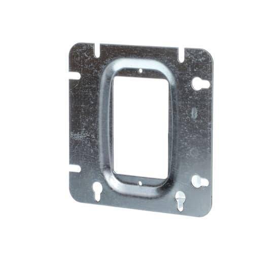 Iberville® CI72-C-10 1-Device Box Cover, 4-11/16 in L x 4-11/16 in W, Steel