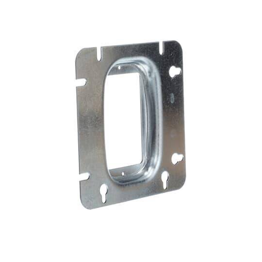 Iberville® CI72-C-13 1-Device Box Cover, 4-11/16 in L x 4-11/16 in W, Steel
