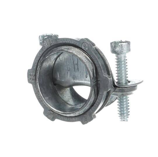 Iberville® CI806 2-Screw Cable Connector, 3/4 in Trade, 0.41 to 0.82 in Cable Openings, Zinc Alloy