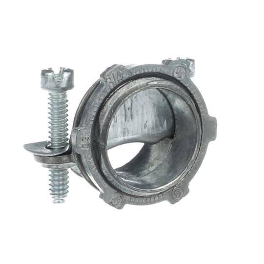 Iberville® CI806 2-Screw Cable Connector, 3/4 in Trade, 0.41 to 0.82 in Cable Openings, Zinc Alloy