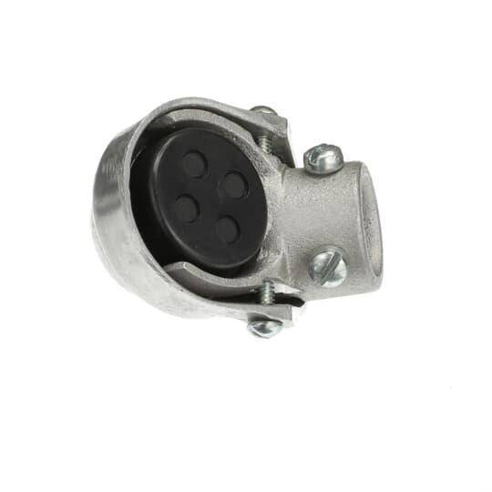 Iberville® CIEFSA-1/2 Service Entrance Cable, 1/2 in, (4) 0.312 in Hole, For Use With Service Entrance Cable, Cast Aluminum