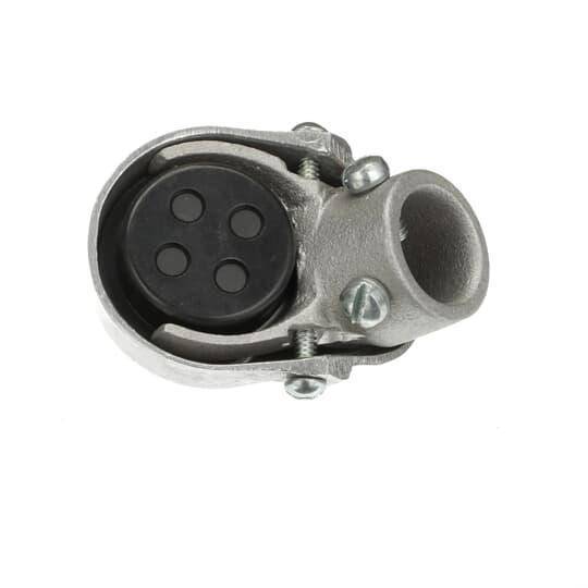 Iberville® CIEFSA-1/2 Service Entrance Cable, 1/2 in, (4) 0.312 in Hole, For Use With Service Entrance Cable, Cast Aluminum