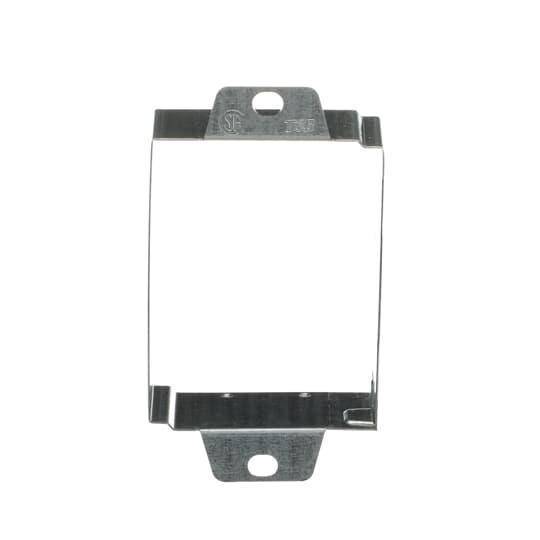 Iberville® CISBEX-HV 1-Outlet Device Box Extension With Mounting Screws, 3 in W x 7/8 in D, Steel