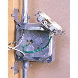 12 AWG, 10" L, Ideal Electrical 30-3410 Wire Grounding Tail,