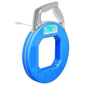 1/8" x 120' x 0.06", Ideal Electrical 31-056 Blued-Steel™, Tuff-Grip™ Pro Fish Tape, 1600 Lb Tensile Strength