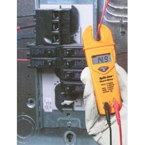 1.3 to 750 VAC, 1.8 to 1000 VDC/0.6 to 1000 VDC, Ideal Electrical 61-096 SPLIT-JAW™ Smart Meter, 0 to 2000 Ohm