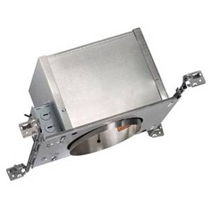 7-5/8", 6" Aperture, Acuity Brands Lighting Inc. IC926 Incandescent Downlight Housing Round, Vertical, Insulated, Air Tight