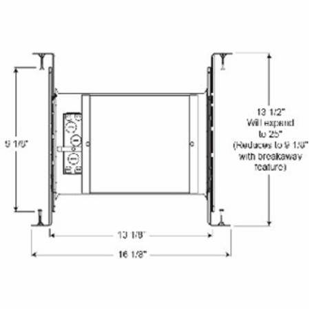 7-5/8", 6" Aperture, Acuity Brands Lighting Inc. IC926 Incandescent Downlight Housing Round, Vertical, Insulated, Air Tight