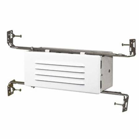 25 W Insulated, 40 W Non-Insulated, Acuity Brands Lighting Inc. ICTC113 Incandescent Step Light White Painted, 22 Gauge Steel, A19,