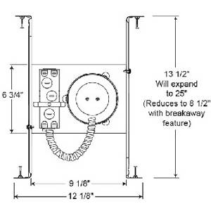 6-3/4", 4" Aperture, Acuity Brands Lighting Inc. TC1 Incandescent Recessed Housing Round, Vertical, Non-Insulated, Miniature Universal