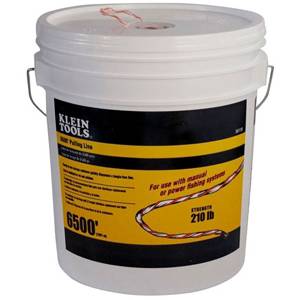 6500', Klein Tools Inc. 56110 Fish Tape Pull Line, 210 Lb Capacity