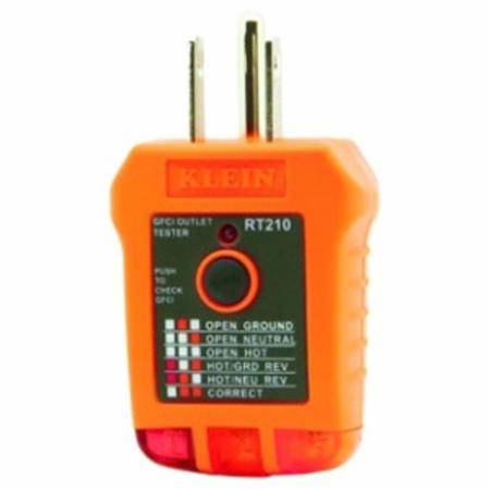 Klein Tools Inc. RT210 GFCI Receptacle Tester
