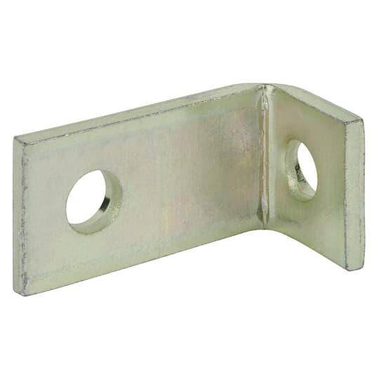 Kindorf® B-915-HD Angle Connector, 2 Holes, 3 in L x 1-1/2 in W, Steel